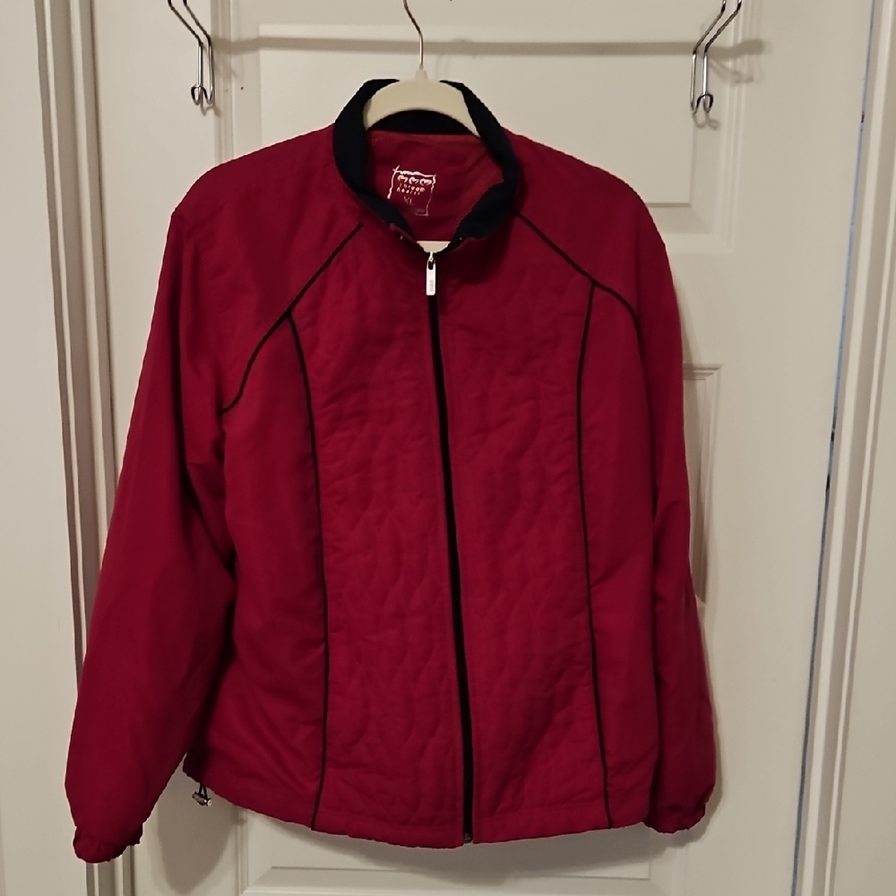 Three Hearts Red and Black Quilted Jacket ONLY $4.99 SHIPPING